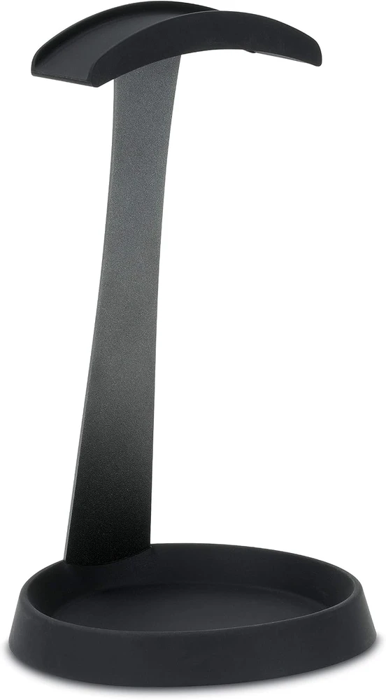 Dynavox ausinių stovas KH-1000 metalinis su silikonine atrama, juodas