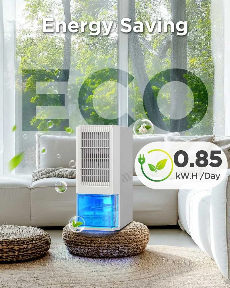 EasyAcc Q22 oro sausintuvas, 2 l talpa, 85 W, tylus nešiojamas modelis