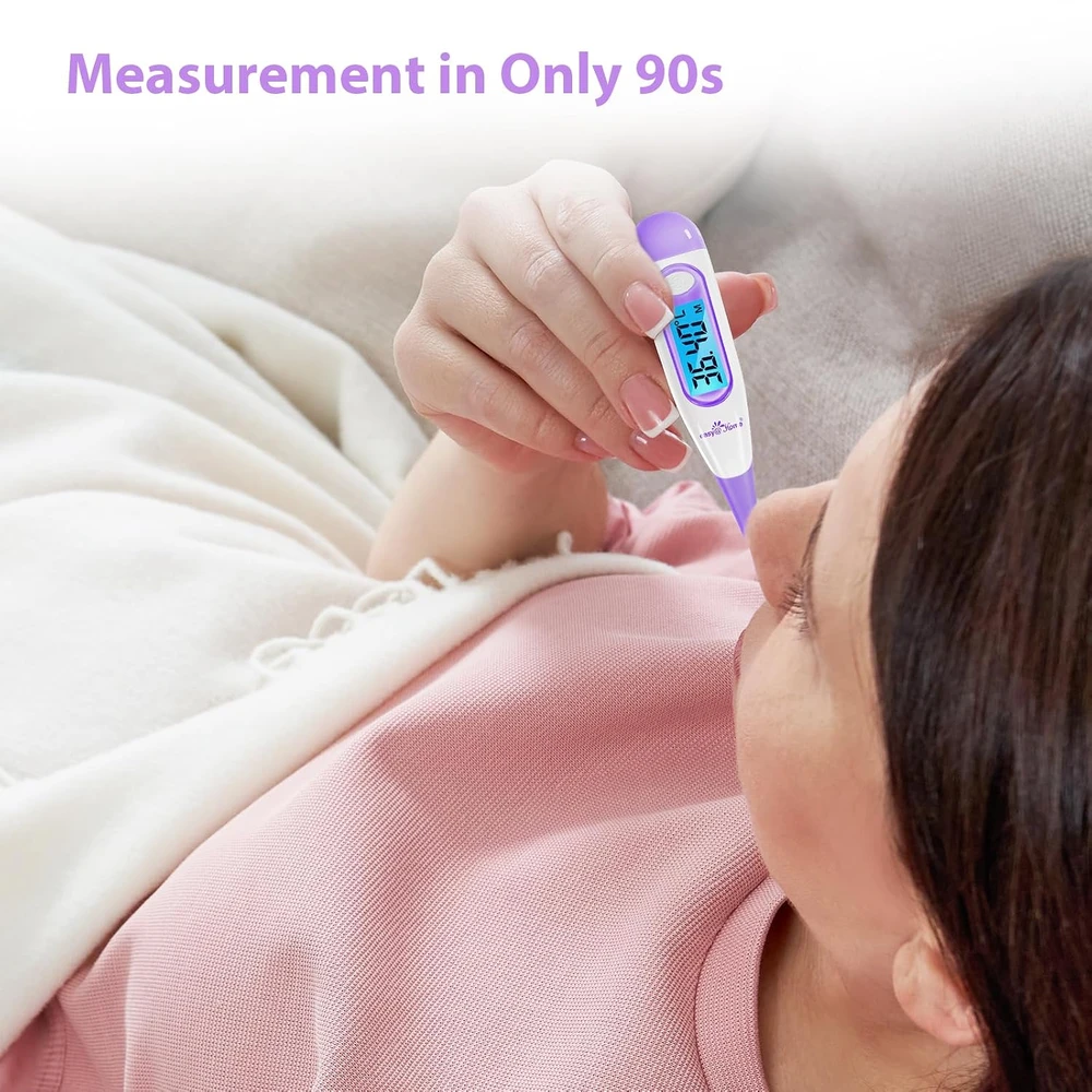 Easy@Home bazinės kūno temperatūros termometras ovuliacijai su LCD ekranu BT-A23