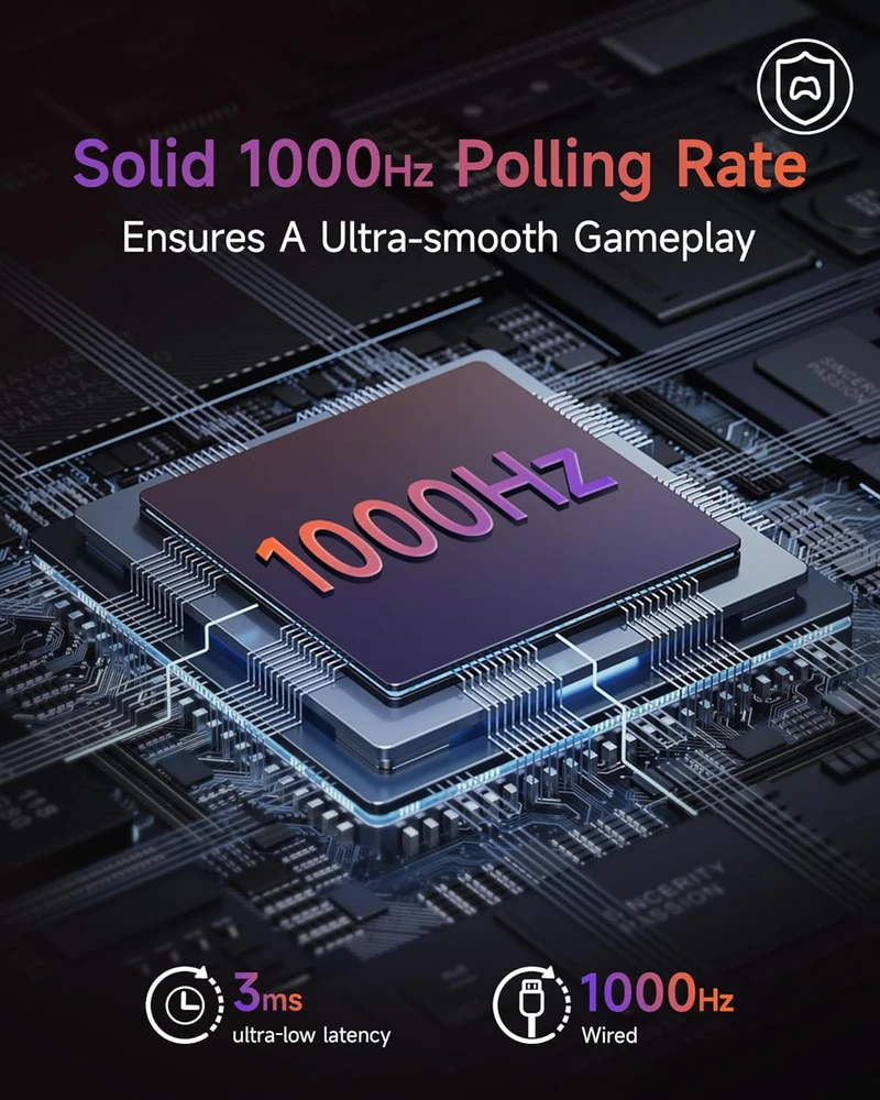 EasySMX belaidis žaidimų pultas su RGB, nuimamas Hall joystick, 1000 mAh akumuliatorius, X20