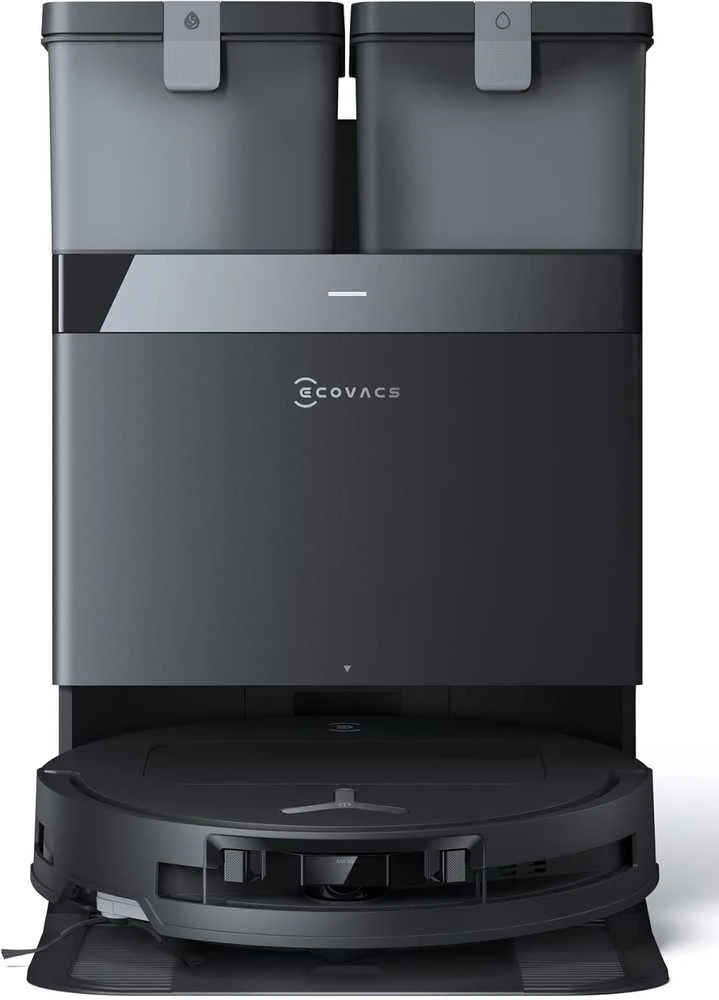 ECOVACS robotas dulkių siurblys su plovimo funkcija, 21 000 Pa, OMNI stotis, 81 mm, DEEBOT T50 OMNI Gen2