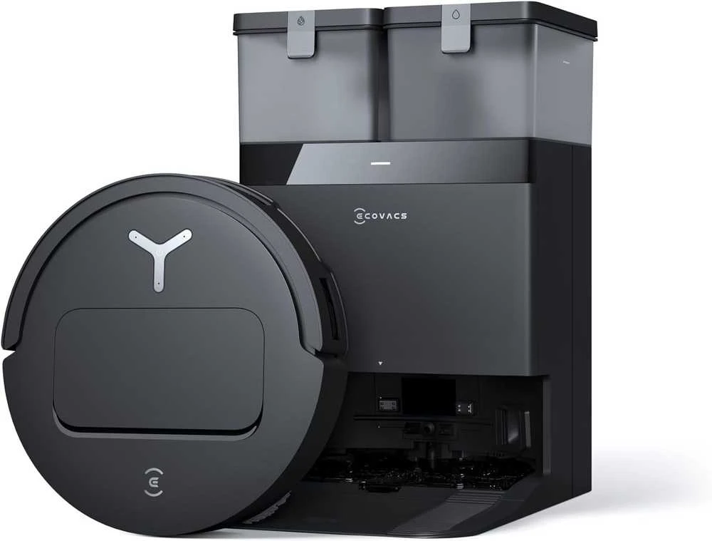 ECOVACS robotas dulkių siurblys su plovimo funkcija, 21 000 Pa, OMNI stotis, 81 mm, DEEBOT T50 OMNI Gen2