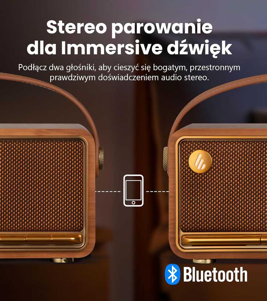 Edifier belaidė Bluetooth kolonėlė 40 W Hi-Res garsas, 19h veikimas, MP330