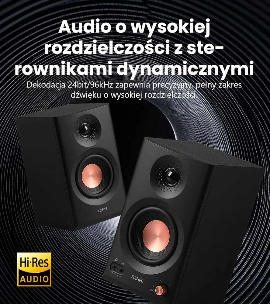 Kompiuterio kolonėlės 2.0 Edifier MR3 garsiakalbiai (juoda)