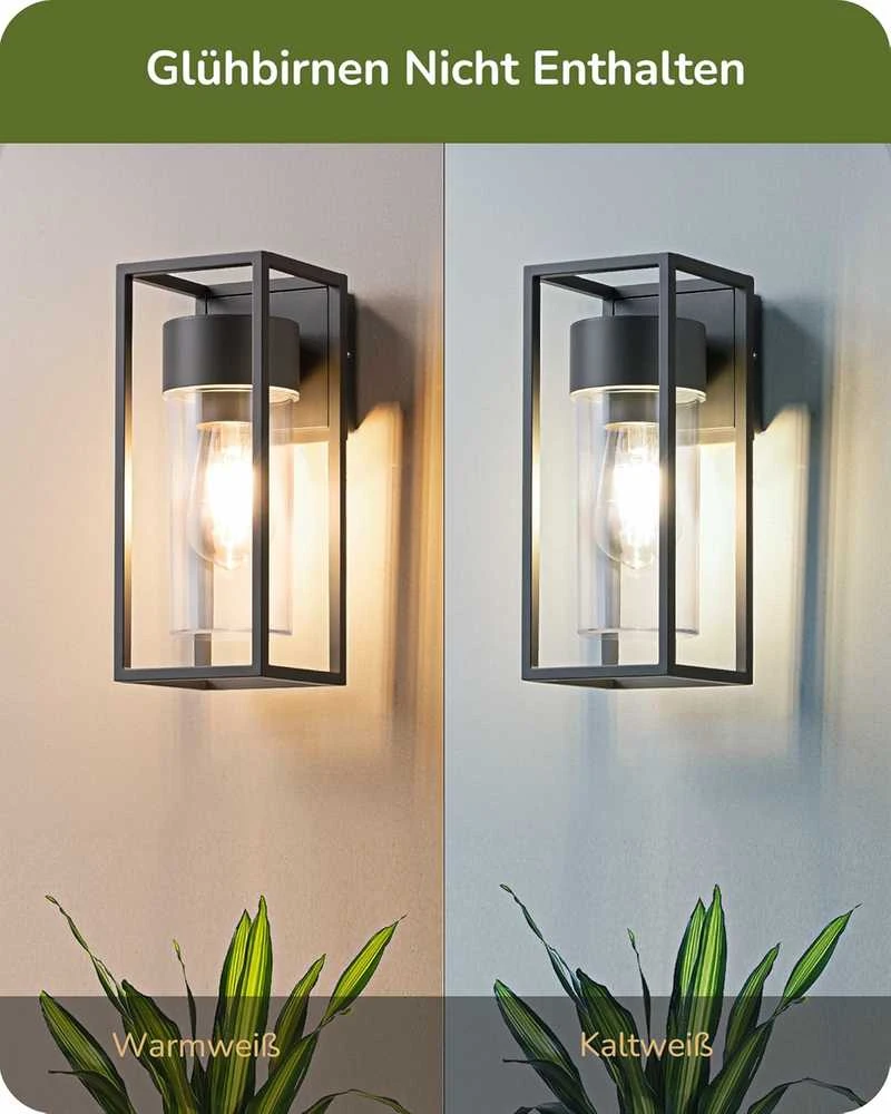 EDISHINE lauko sieninis šviestuvas IP44, E27, antracito spalvos, DHOWL03B