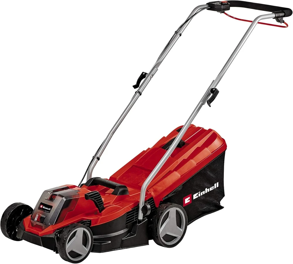Einhell vejapjovė su akumuliatoriumi, 33 cm pjovimo plotis, 4,0 Ah baterija, automatinis valdymas