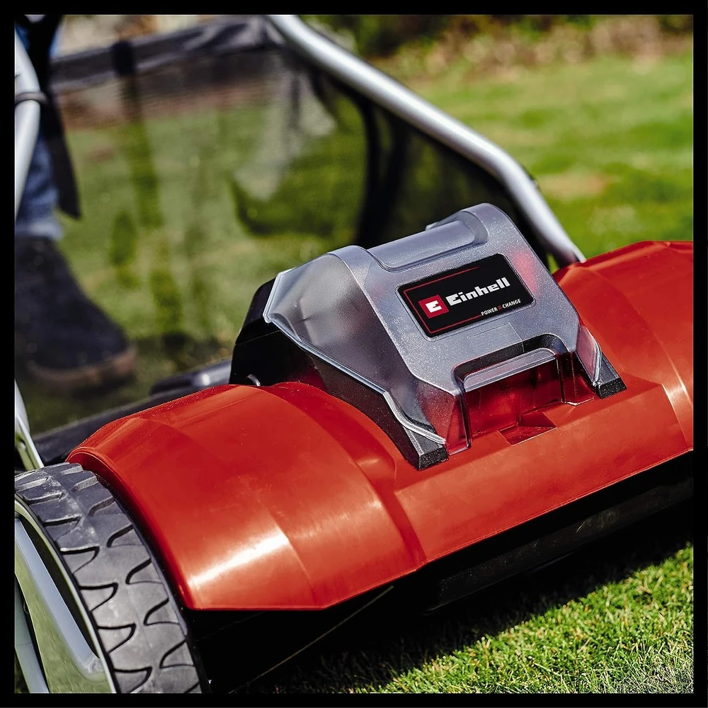 Einhell akumuliatorinė cilindrinė vejapjovė GE-HM 18/38 Li be akumuliatoriaus ir kroviklio