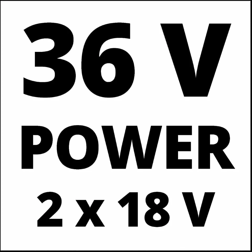 Akumuliatorinė vejapjovė Einhell GP-CM 36/41 Li – Solo; 2x18 V (be akumuliatoriaus ir pakrovėjo)