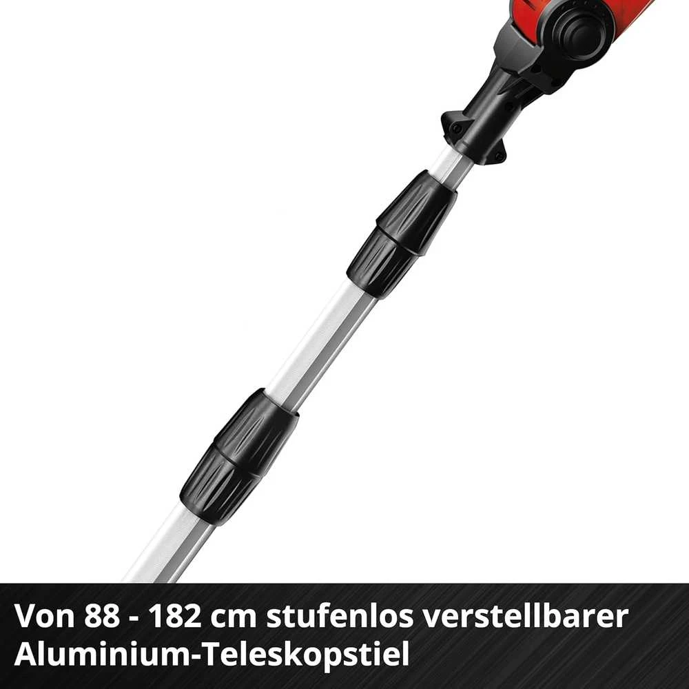 Akumuliatorinė aukštapjovė - gyvatvorių žrklės Einhell GE-HC 18 LI T Kit