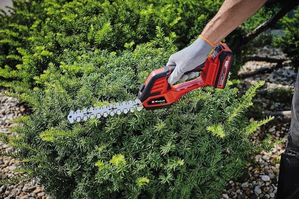 Gyvatvorių ir žolės žirklės Einhell GE-CG 18/100 Li-Solo; 18 V (be akumuliatoriaus ir pakrovėjo)