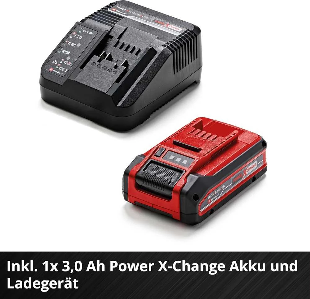 Akumuliatorinė aukštapjovė - gyvatvorių žrklės Einhell GE-HC 18 LI T Kit