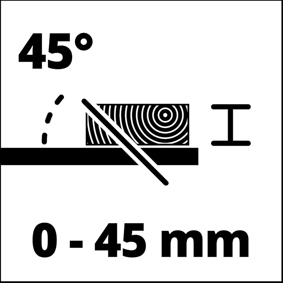 Einhell akumuliatorinės stalinės pjovimo staklės 36 V, Ø210 x Ø30 mm, TE-TS 36/210 Li-Solo