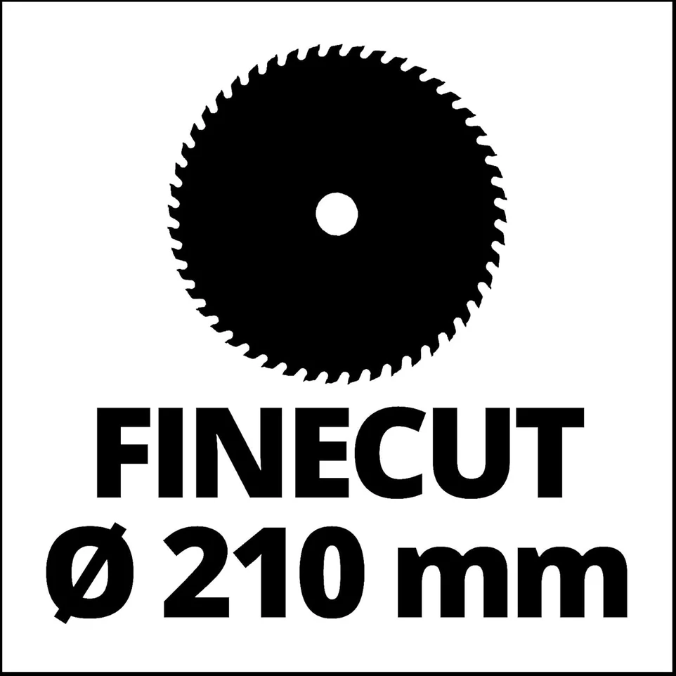 Einhell akumuliatorinės stalinės pjovimo staklės 36 V, Ø210 x Ø30 mm, TE-TS 36/210 Li-Solo