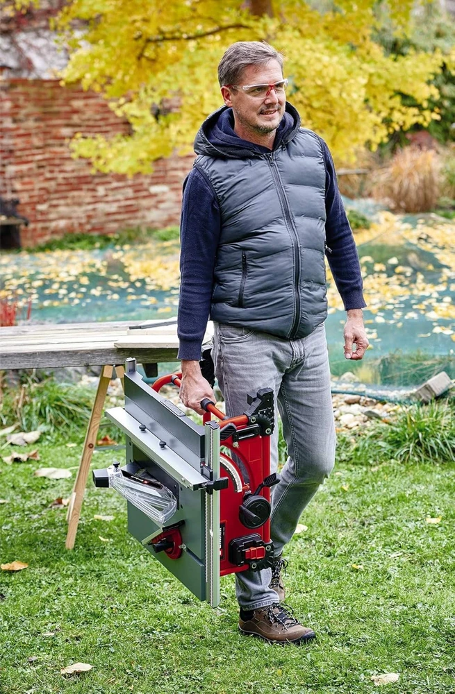 Einhell akumuliatorinės stalinės pjovimo staklės 36 V, Ø210 x Ø30 mm, TE-TS 36/210 Li-Solo