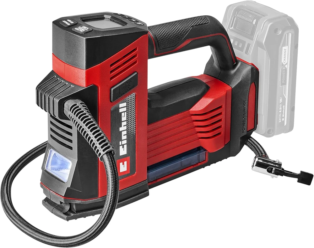 Einhell akumuliatorinis oro kompresorius 18 V, 11 bar, CE-CC 18/23 D Li-Solo