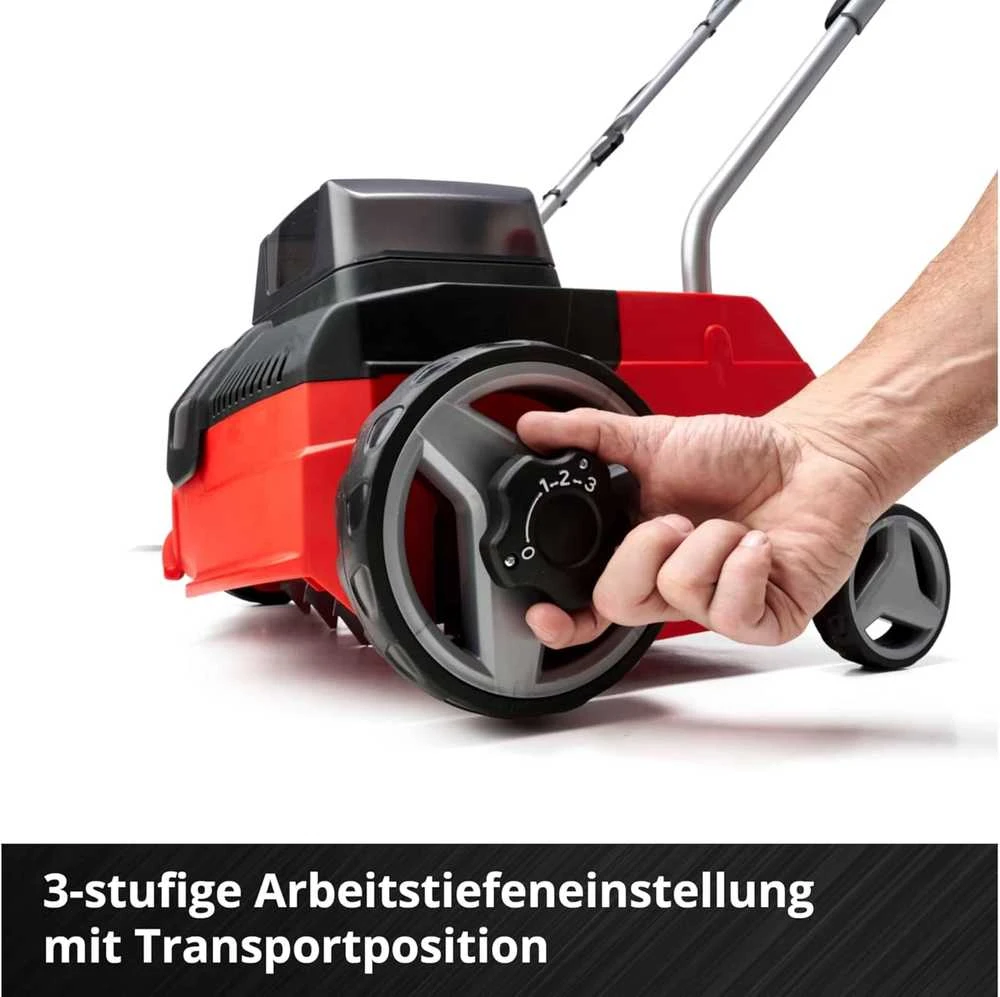 Einhell Aeratorius skarifikatorius GC-SC 36/31 Li 2x18V, be akumuliatorių ir kroviklio