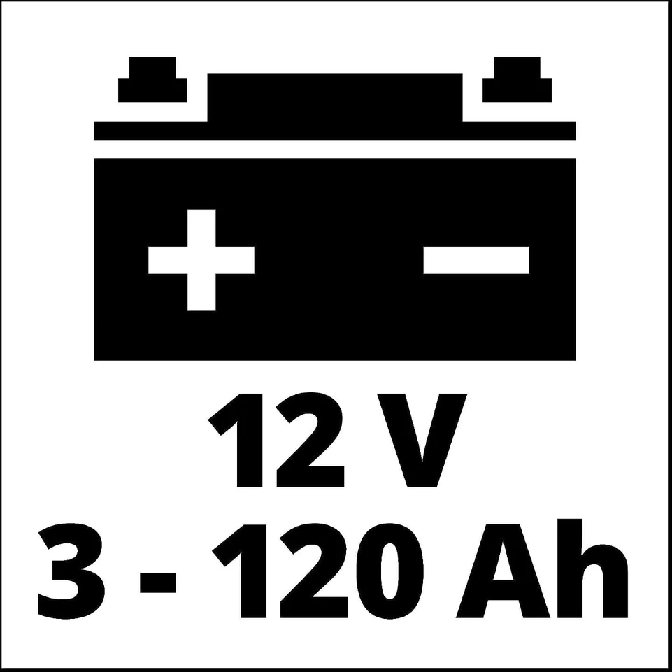 Akumuliatorių Įkroviklis - Einhell CE-BC 4 M 12V 4A LCD Raudonas