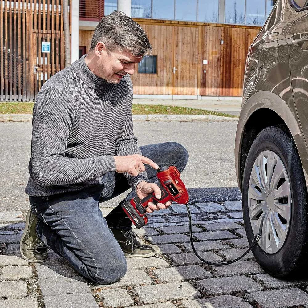 Akumuliatorinė oro pompa Einhell CE-CC 18 Li-Solo; 18 V (be akumuliatoriaus ir pakrovėjo)