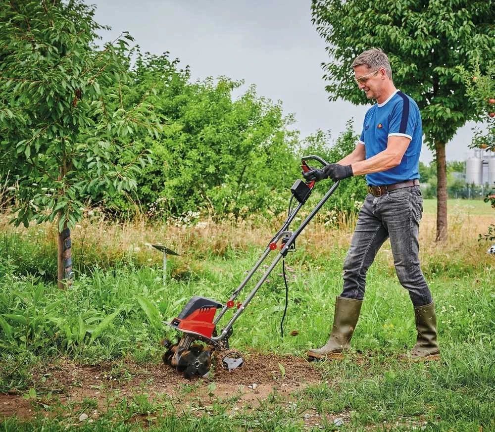 Einhell elektrinė žemės freza 1500 W, gylis 220 mm, plotis 45 cm GC-RT 1545 M