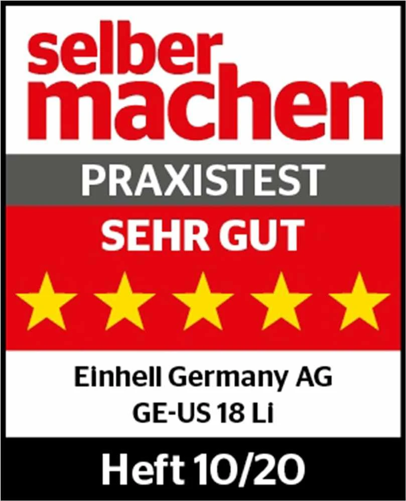 Einhell Akumuliatorinis barstytuvas GE-US 18 Li be akumuliatoriaus ir kroviklio