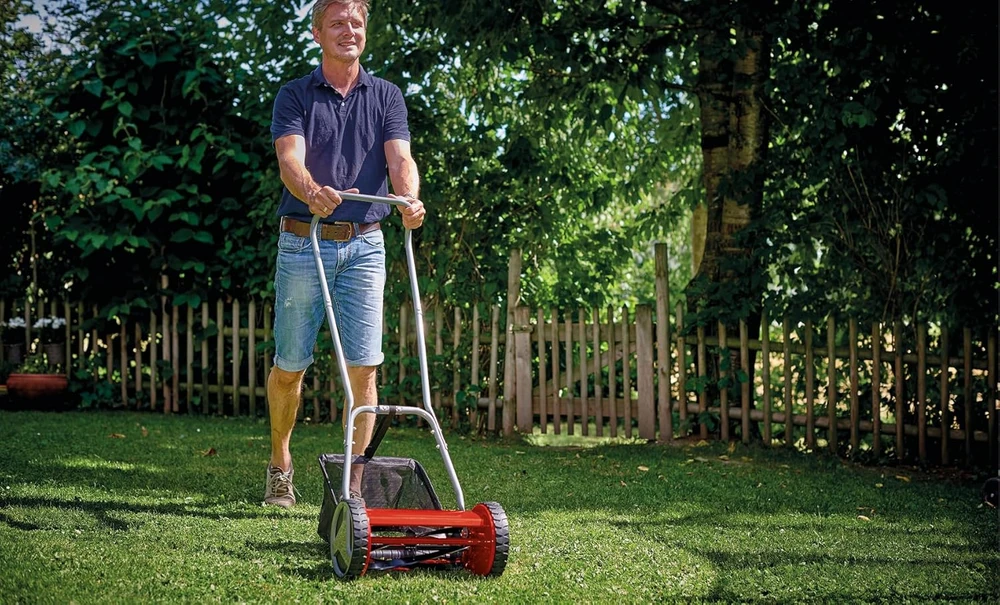Einhell mechaninė vejapjovė, 30 cm pjovimo plotis, iki 150 m², GC-HM 300