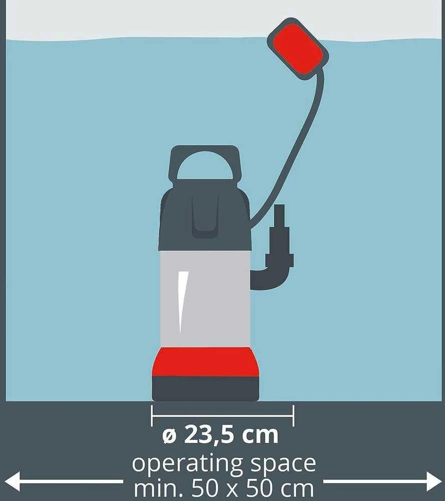 Siurblys nešvariam vandeniui Einhell GH-DP 7835