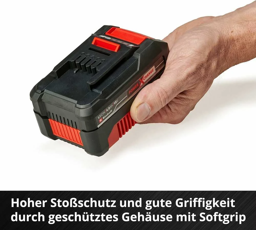 Einhell akumuliatoriaus ir kroviklio rinkinys 18V 4,0 Ah Power X-Change