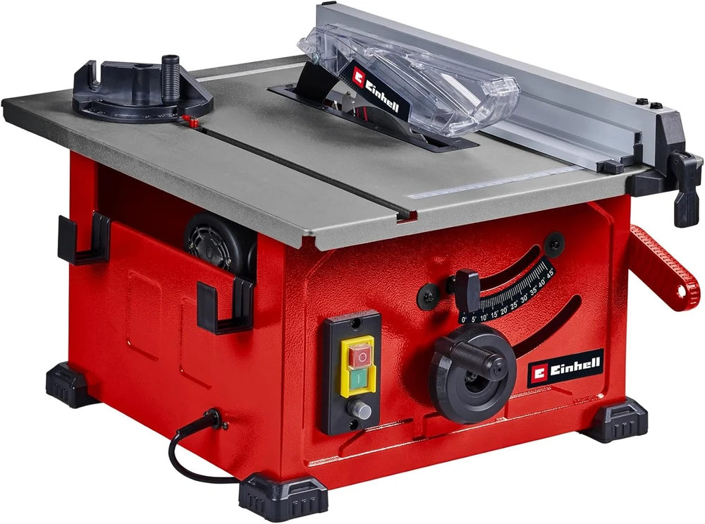 Einhell stalinė diskinė pjūklas 1200 W, pjovimo aukštis 45 mm, disko skersmuo 210 mm, TC-TS 8