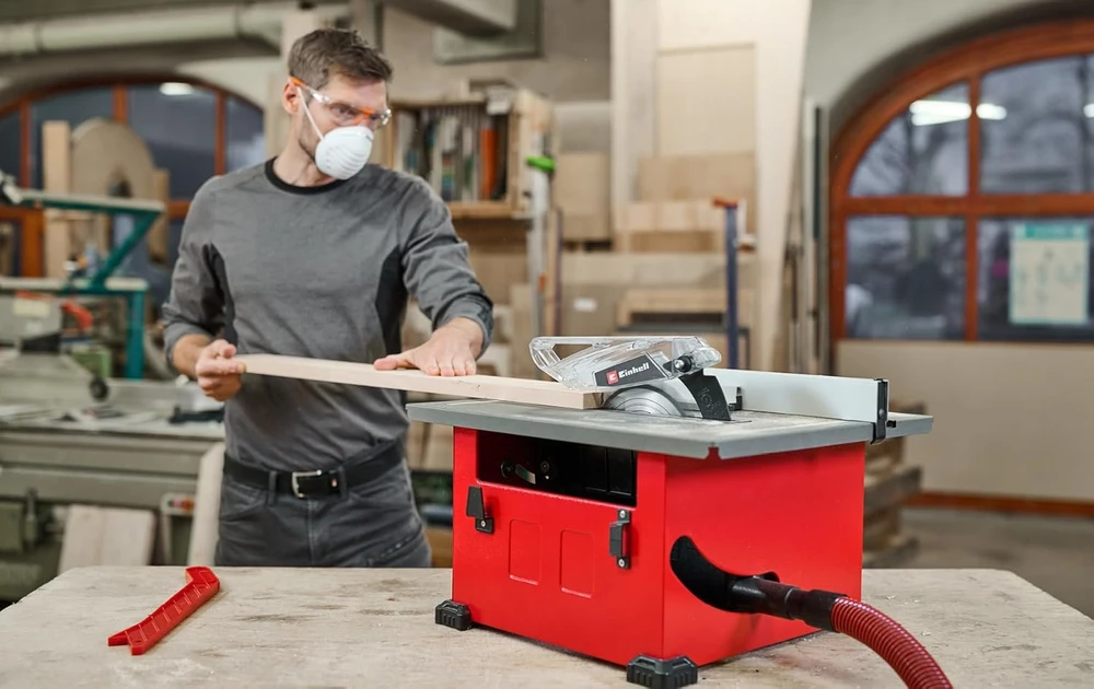 Einhell stalinė diskinė pjūklas 1200 W, pjovimo aukštis 45 mm, disko skersmuo 210 mm, TC-TS 8