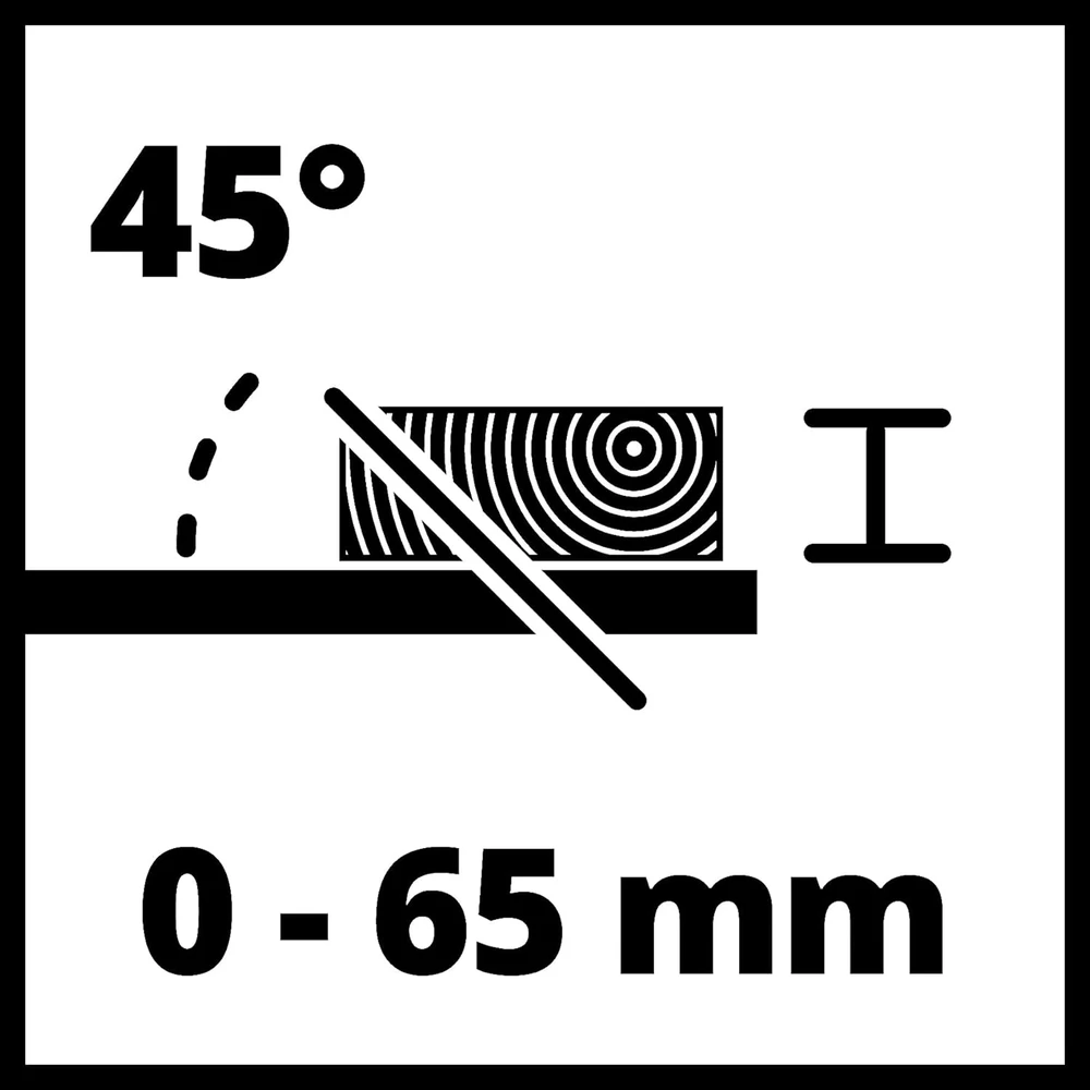 Einhell stalinė diskinė pjūklas TC-TS 2025/3 eco 2000 W, 85 mm pjovimo aukštis