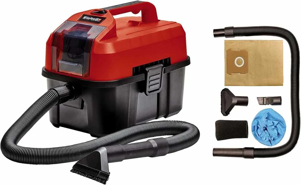 Akumuliatorinis dulkių siurblys Einhell TE-VC 18/10 Li-Solo; 18 V; 10 l (be akumuliatoriaus ir pakrovėjo)