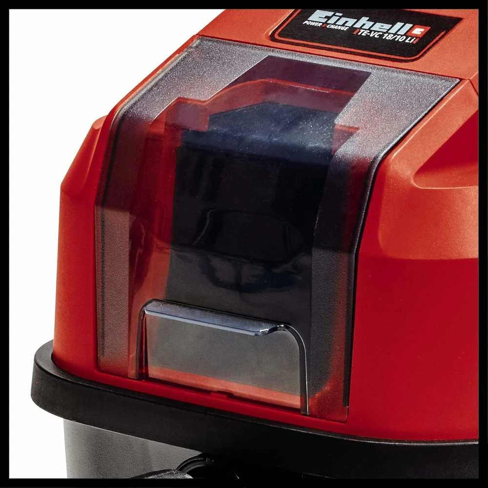 Akumuliatorinis dulkių siurblys Einhell TE-VC 18/10 Li-Solo; 18 V; 10 l (be akumuliatoriaus ir pakrovėjo)