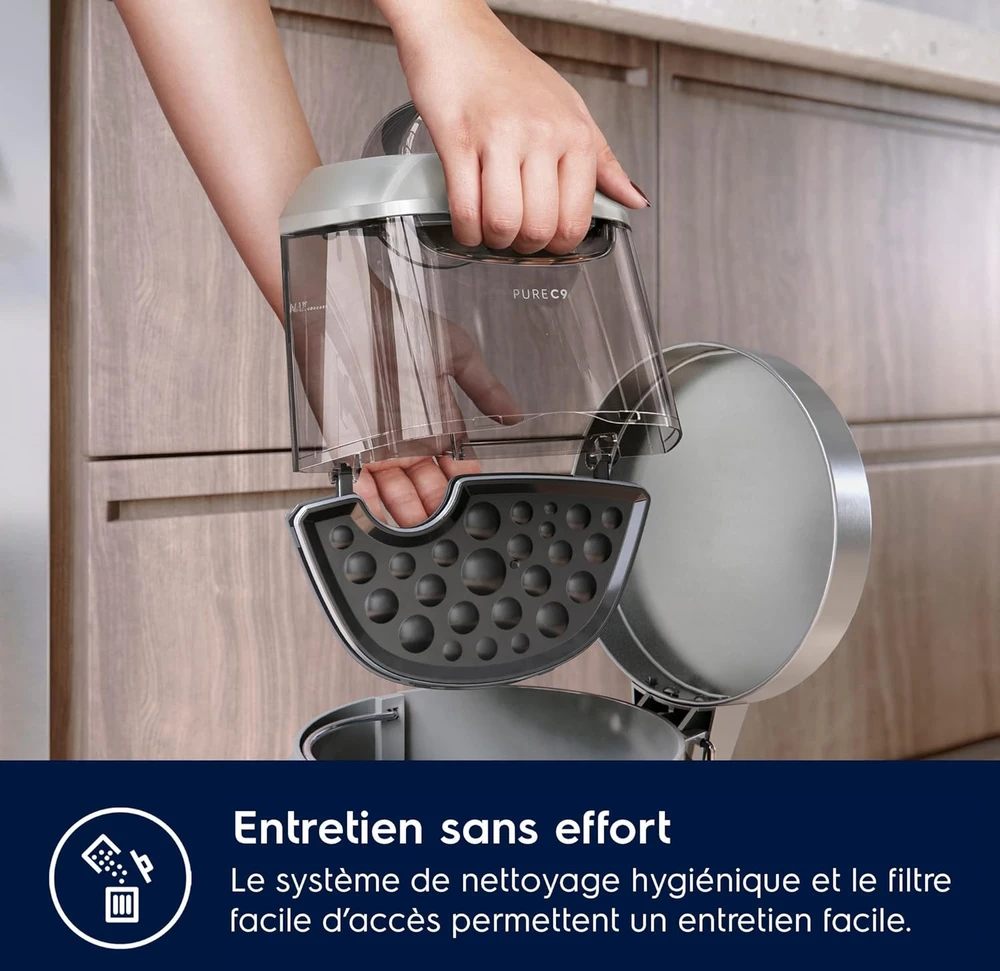 Electrolux PC91-4MG dulkių siurblys, Be maišelio, Darbinis spindulys 12m, Dulkių konteineris 1,5 L, Pilka