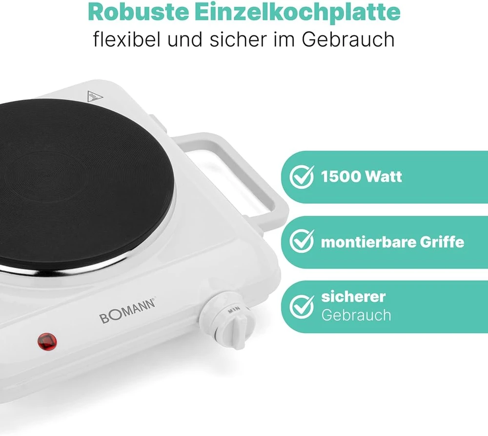 BOMANN EKP 5027 CB Elektrinė viryklė