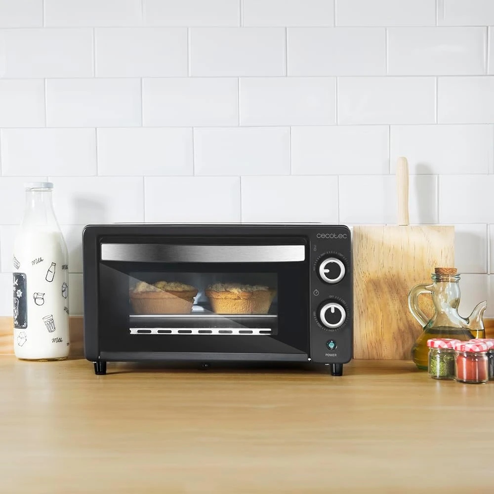 Elektrinė krosnelė Mini orkaitė Cecotec Bake&Toast 1090 juoda