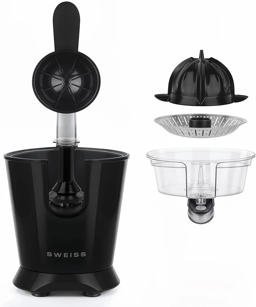 Elektrinė krosnelė SWEISS elektrinė citrusinių vaisių sulčiaspaudė, 160 W, nerūdijantis plienas, ZEST9