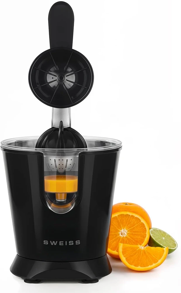 Elektrinė krosnelė SWEISS elektrinė citrusinių vaisių sulčiaspaudė, 160 W, nerūdijantis plienas, ZEST9