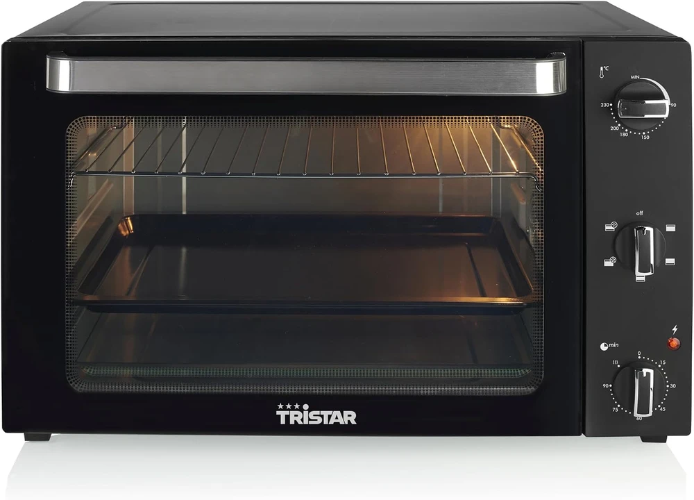 Mikrobangų krosnelė Tristar | Konvekcinė orkaitė | OV-3640 | 60 l | 2000 W | Juodas