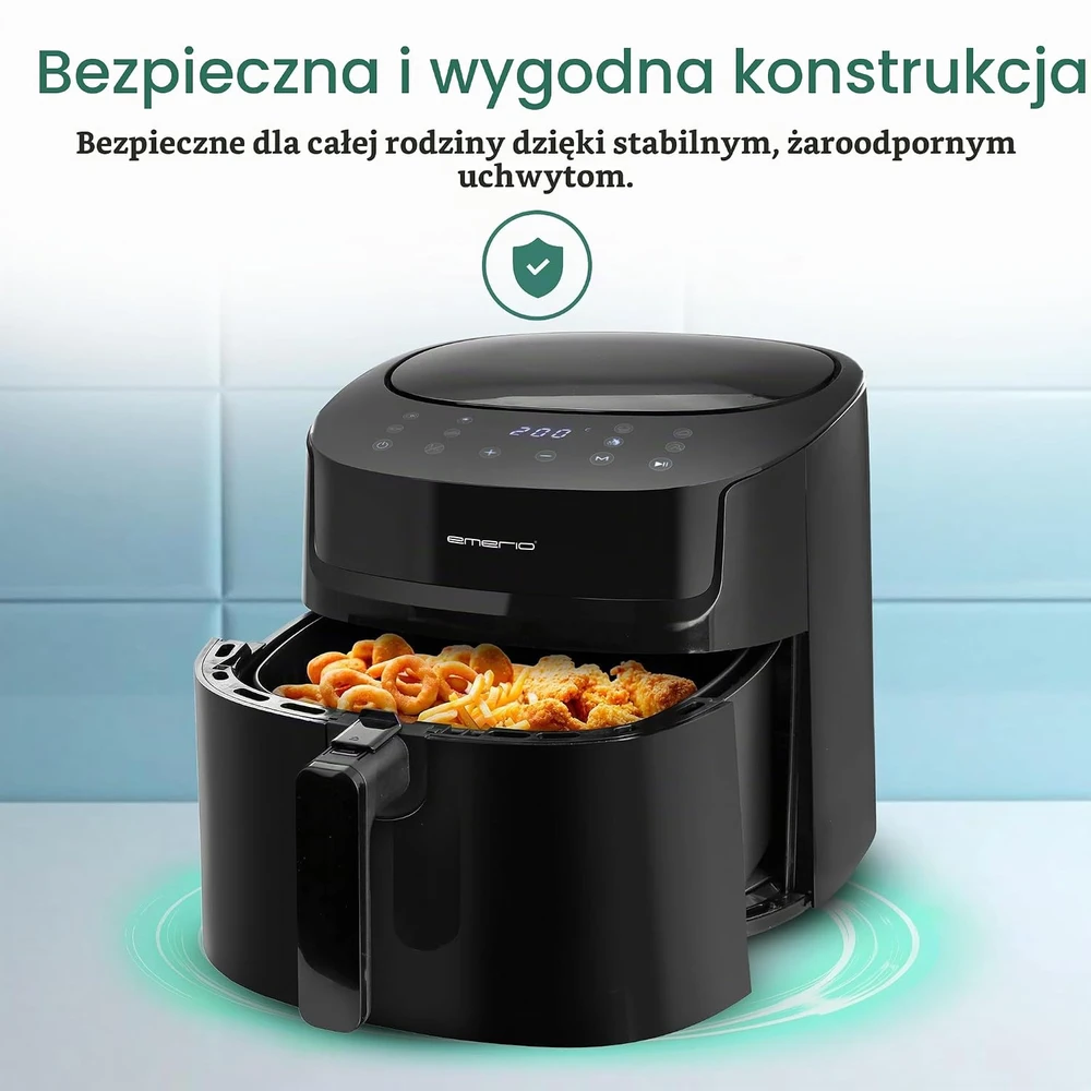 Emerio karšto oro gruzdintuvė 7,2 l, 1800 W, 8 automatinės programos AF-129622.1