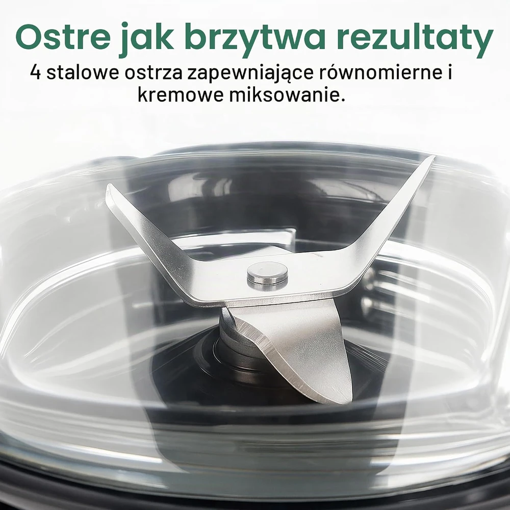 Emerio kokteilinė su stikliniu 1,5 l indu, 500 W, ledo smulkinimo funkcija BL-130988