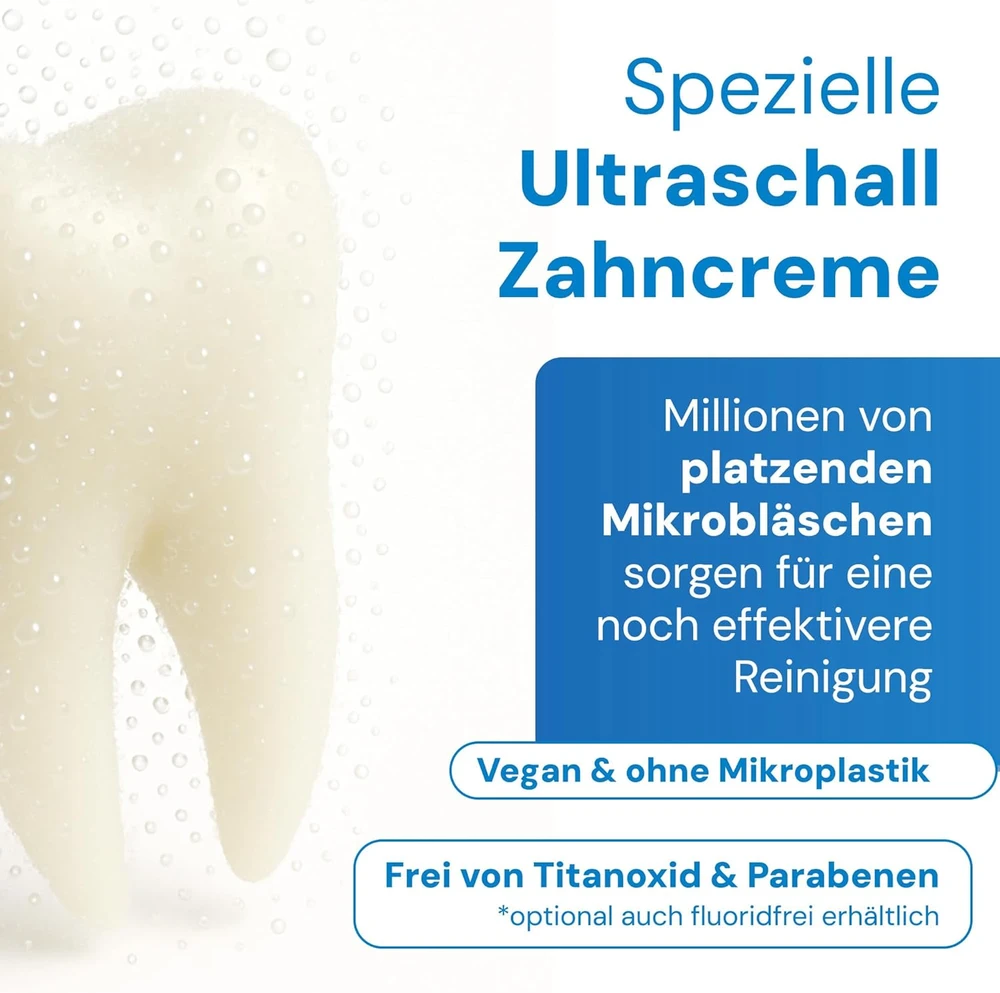 Emmi-dent ultragarsinis dantų šepetėlis Metallic Baltas su įkrovimo stotele 60020178