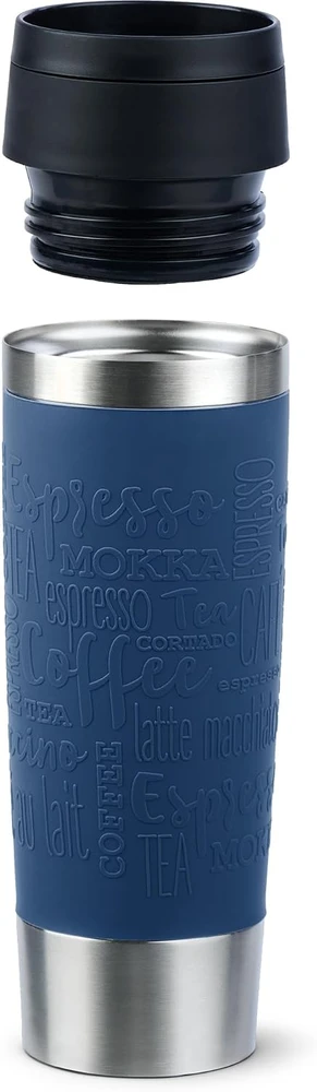 Emsa kelioninis termopuodelis Travel Mug Classic 0,5 l, tamsiai mėlynas, N20221