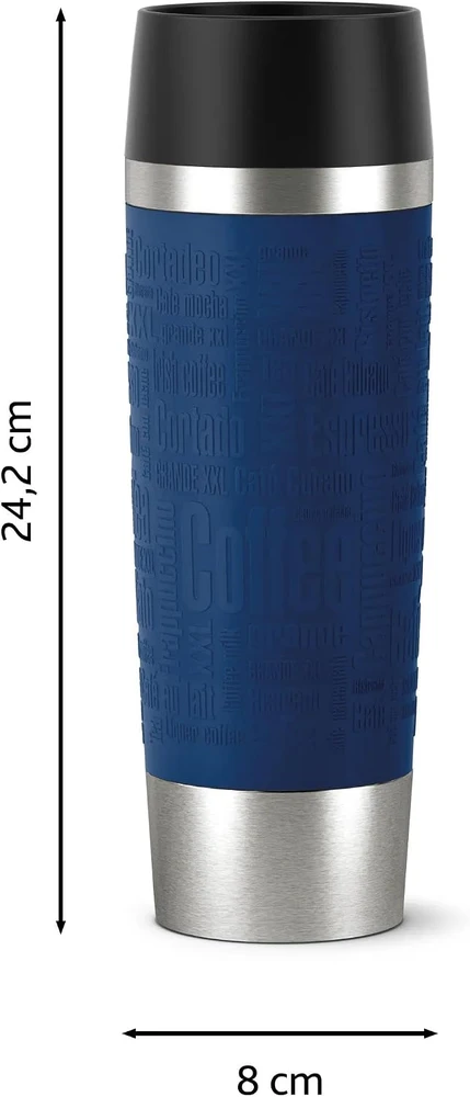 Emsa termopuodelis Classic Grande 500 ml, šilumą išlaiko iki 6 val., 515618