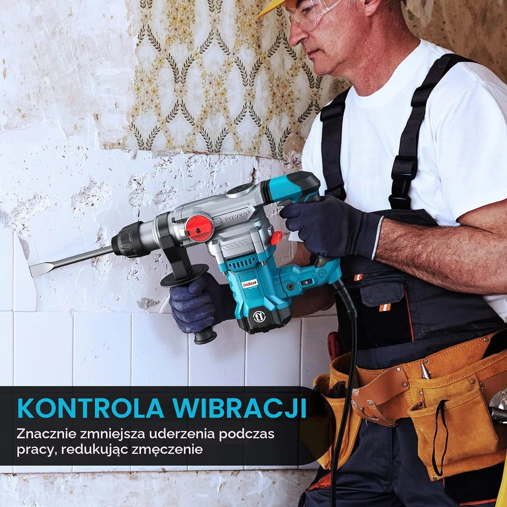 ENEACRO smūginis perforatorius 1500 W, 6 J, SDS Plus, 4 funkcijų, modelis 32MA