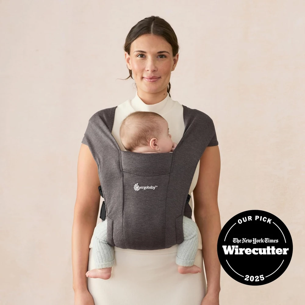 Ergobaby kūdikio nešioklė Embrace naujagimiams 3,2–11,3kg BCEMAGRY