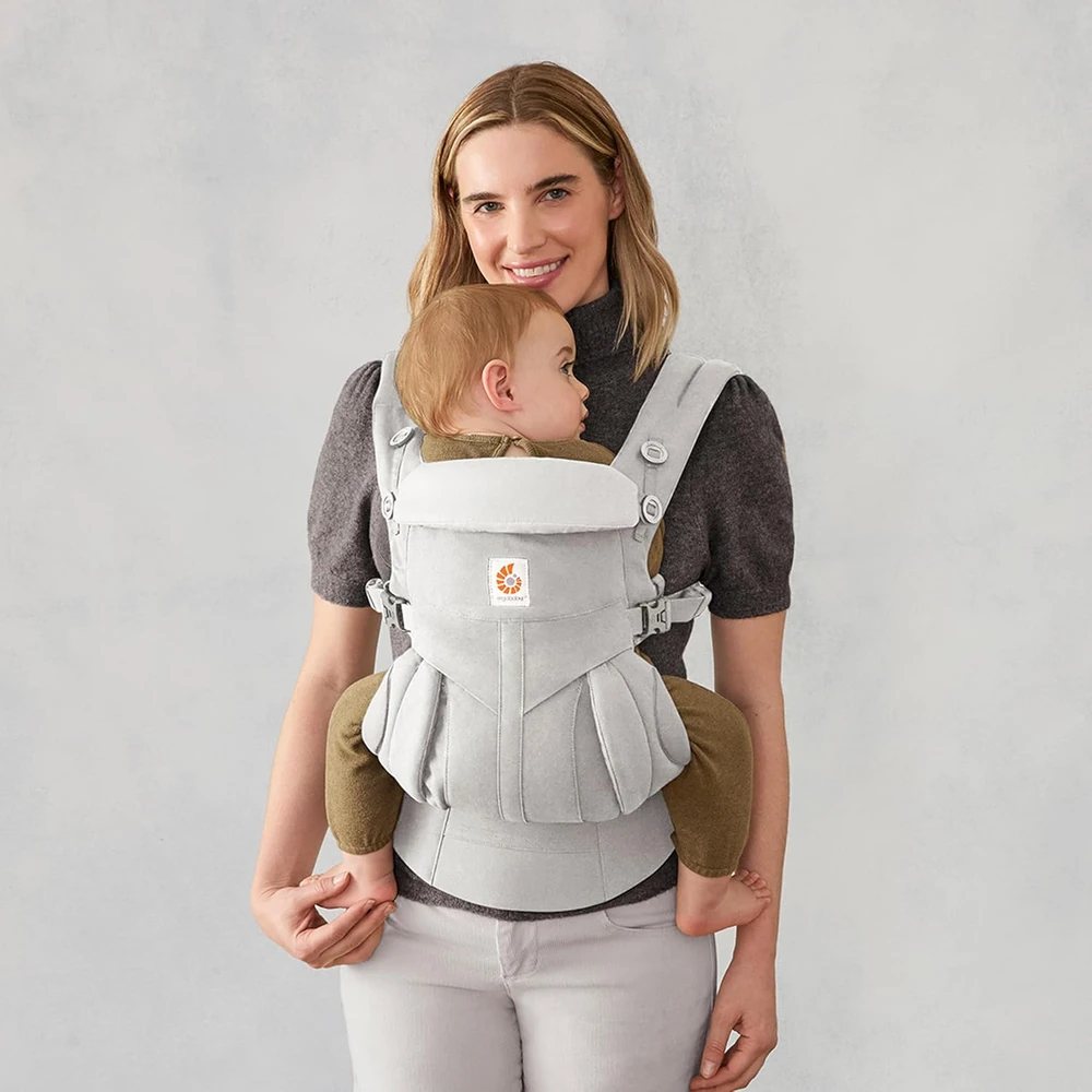 ERGOBABY nešioklė OMNI 360, perlų pilkos spalvos, BCS360GRY