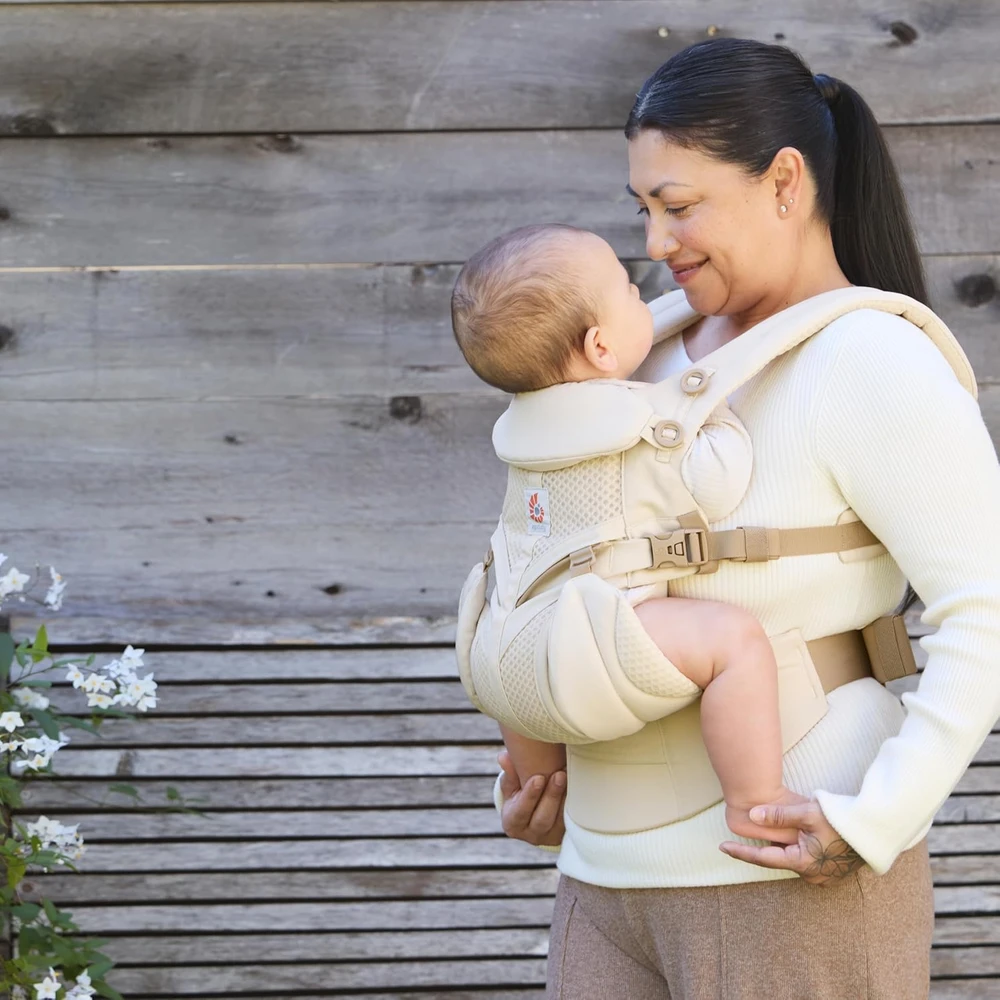 Ergobaby Omni Classic Mesh, Natural rusvai gelsvas