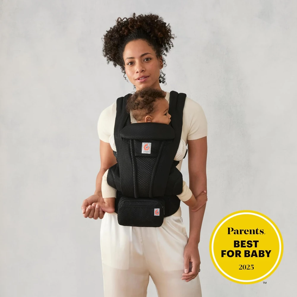 ERGOBABY OMNI DELUXE Mesh, Onyx Juodas