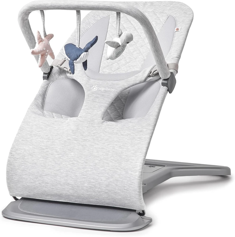 Ergobaby žaislų lankas Evolve 3 viename gultukui nuo 4 mėn. EVLBNCTBOCNWND
