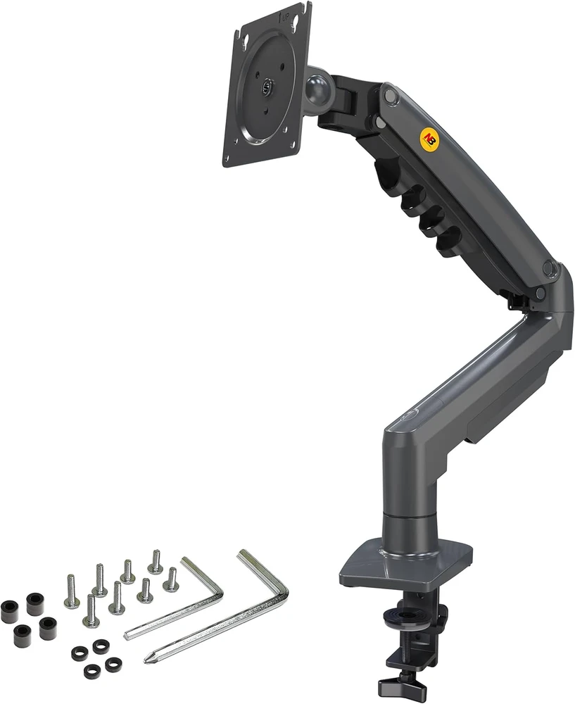Ergosolid monitoriaus laikiklis su dujine spyruokle 17–32 col., iki 9kg, F80-0